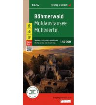 Wanderkarten Oberösterreich Böhmerwald, Wander-, Rad- und Freizeitkarte 1:50.000, freytag & berndt, WK 262 KOMPASS freytag & berndt