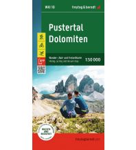 f&b Wanderkarten Pustertal - Dolomiten, Wander-, Rad- und Freizeitkarte 1:50.000, freytag & berndt, WKI 10 KOMPASS freytag & berndt