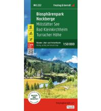 Hiking Maps Carinthia Biosphärenpark Nockberge, Wander-, Rad- und Freizeitkarte 1:50.000, freytag & berndt, WK 222 Freytag-Berndt und Artaria
