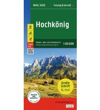 Wanderkarten Salzburg Hochkönig XL, Wander-, Rad- und Freizeitkarte 1:30.000, freytag & berndt, WKXL 3030 KOMPASS freytag & berndt