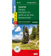 Hiking Maps Salzburg WK 221 Liesertal - Maltatal - Millstätter See - Spittal a.d. Drau - Nockalmstraße, Wanderkarte 1:50.000 Freytag-Berndt und Artaria