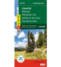Wanderkarten Salzburg WK 221 Liesertal - Maltatal - Millstätter See - Spittal a.d. Drau - Nockalmstraße, Wanderkarte 1:50.000 KOMPASS freytag & berndt