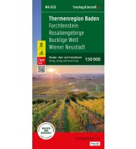 Radkarten Österreich Thermenregion Baden, Wander-, Rad- und Freizeitkarte 1:50.000, freytag & berndt, WK 023 Freytag-Berndt und Artaria