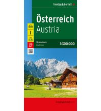 Straßenkarten Österreich Österreich, Autokarte 1:300.000, freytag & berndt KOMPASS freytag & berndt