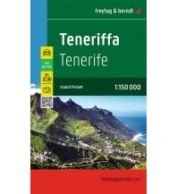 Straßenkarten Spanien Teneriffa, Straßenkarte 1:150.000, freytag & berndt KOMPASS freytag & berndt