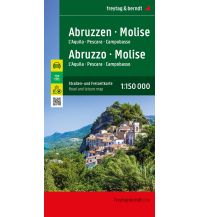Road Maps Italy Abruzzen - Molise, Straßen- und Freizeitkarte 1:150.000, freytag & berndt Freytag-Berndt und ARTARIA