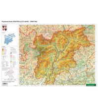 Schulhandkarten Schreibtischunterlage DUO, Schulhandkarte Südtirol-Trentino 1:450.000 Freytag-Berndt und ARTARIA