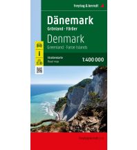 Straßenkarten Dänemark Dänemark, Straßenkarte 1:400.000, freytag & berndt Freytag-Berndt und ARTARIA