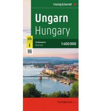 Road Maps Hungary Ungarn, Straßenkarte 1:400.000, freytag & berndt Freytag-Berndt und Artaria