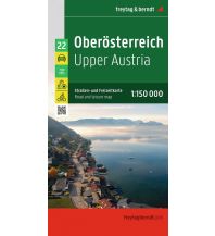 Road Maps Austria Oberösterreich, Straßen- und Freizeitkarte 1:150.000, freytag & berndt Freytag-Berndt und Artaria
