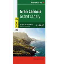 Straßenkarten Spanien Gran Canaria, Straßen- und Freizeitkarte 1:50.000, freytag & berndt KOMPASS freytag & berndt
