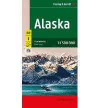 Straßenkarten Nord- und Mittelamerika Alaska, Straßenkarte 1:1,5 Mio, freytag & berndt KOMPASS freytag & berndt