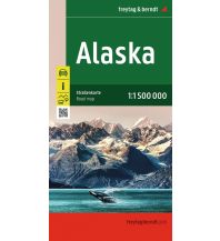 Road Maps North and Central America Alaska, Straßenkarte 1:1,5 Mio, freytag & berndt Freytag-Berndt und Artaria