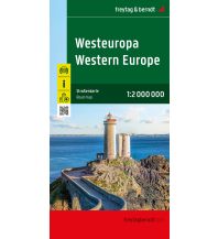 Straßenkarten Europa Westeuropa, Straßenkarte 1:2.000.000, freytag & berndt KOMPASS freytag & berndt