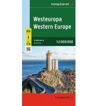 Road Maps Europe Westeuropa, Straßenkarte 1:2.000.000, freytag & berndt Freytag-Berndt und Artaria