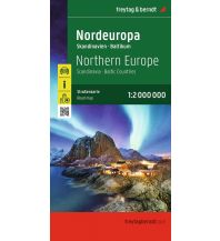 Road Maps Scandinavia Nordeuropa, Straßenkarte 1:2.000.000, freytag & berndt Freytag-Berndt und Artaria