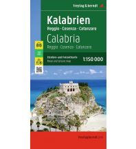Road Maps Italy Kalabrien, Straßen- und Freizeitkarte 1:150.000, freytag & berndt Freytag-Berndt und Artaria
