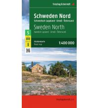 Straßenkarten Skandinavien Schweden Nord, Straßenkarte 1:400.000, freytag & berndt KOMPASS freytag & berndt