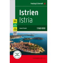 Road Maps Croatia Istrien, Straßen- und Freizeitkarte 1:160.000, freytag & berndt Freytag-Berndt und Artaria