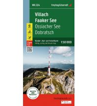 Cycling Guides Villach - Faaker See, Wander-, Rad- und Freizeitkarte 1:50.000, freytag & berndt, WK 224 Freytag-Berndt und Artaria
