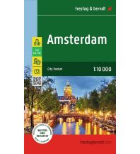 City Maps Amsterdam, Stadtplan 1:10.000, freytag & berndt Freytag-Berndt und Artaria