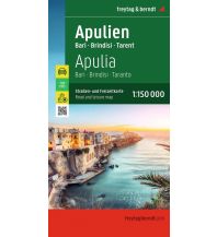 Road Maps Italy Apulien, Straßen- und Freizeitkarte 1:150.000, freytag & berndt Freytag-Berndt und Artaria