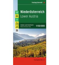 Road Maps Austria Niederösterreich, Straßen- und Freizeitkarte 1:150.000, freytag & berndt Freytag-Berndt und Artaria