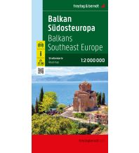 Straßenkarten Slowenien Balkan - Südosteuropa, Straßenkarte 1:2.000.000, freytag & berndt KOMPASS freytag & berndt