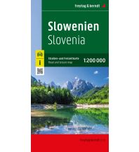 Straßenkarten Slowenien Slowenien, Straßen- und Freizeitkarte 1:200.000, freytag & berndt KOMPASS freytag & berndt