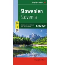 Straßenkarten Slowenien Slowenien, Straßen- und Freizeitkarte 1:200.000, freytag & berndt KOMPASS freytag & berndt