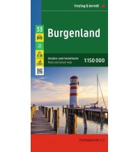 Road Maps Austria Burgenland, Straßen- und Freizeitkarte 1:150.000, freytag & berndt Freytag-Berndt und Artaria