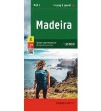 Hiking Maps Portugal Madeira, Wander- und Freizeitkarte 1:30.000, freytag & berndt Freytag-Berndt und Artaria