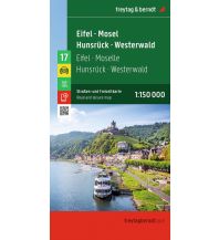 Straßenkarten Deutschland Eifel - Mosel - Hunsrück - Westerwald, Straßen- und Freizeitkarte 1:150.000, freytag & berndt KOMPASS freytag & berndt