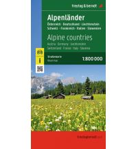 Straßenkarten Slowenien Alpenländer, Straßenkarte 1:800.000, freytag & berndt KOMPASS freytag & berndt