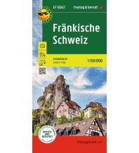 Straßenkarten Deutschland Fränkische Schweiz, Freizeitkarte 1:130.000, freytag & berndt KOMPASS freytag & berndt