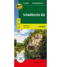 Straßenkarten Deutschland Schwäbische Alb, Erlebnisführer 1:190.000, freytag & berndt KOMPASS freytag & berndt
