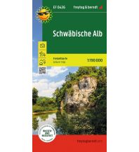 Straßenkarten Deutschland Schwäbische Alb, Erlebnisführer 1:190.000, freytag & berndt KOMPASS freytag & berndt