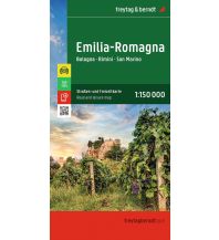 Road Maps Italy Emilia Romagna, Straßen- und Freizeitkarte 1:150.000, freytag & berndt Freytag-Berndt und Artaria