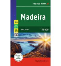 Straßenkarten Portugal Madeira, Straßen- und Freizeitkarte 1:75.000, freytag & berndt KOMPASS freytag & berndt