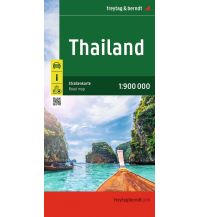 Straßenkarten Asien Thailand, Autokarte 1:900.000, freytag & berndt Freytag-Berndt und Artaria