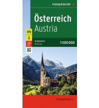 Road Maps Austria Österreich, Straßenkarte 1:500.000, freytag & berndt Freytag-Berndt und Artaria