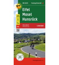 Road Maps Germany Eifel - Mosel - Hunsrück, Motorradkarte 1:200.000, freytag & berndt Freytag-Berndt und Artaria