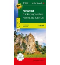 f&b Straßenkarten Altmühltal, Freizeitkarte 1:140.000, freytag & berndt Freytag-Berndt und Artaria