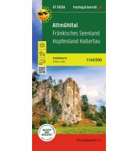 Road Maps Germany Altmühltal, Freizeitkarte 1:140.000, freytag & berndt Freytag-Berndt und Artaria