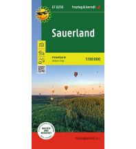 Straßenkarten Deutschland Sauerland, Freizeitkarte 1:130.000, freytag & berndt KOMPASS freytag & berndt