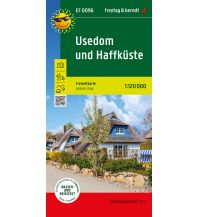 Road Maps Germany Usedom und Haffküste, Freizeitkarte 1:120.000, freytag & berndt Freytag-Berndt und Artaria