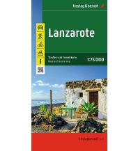 Straßenkarten Spanien Lanzarote, Straßen- und Freizeitkarte 1:75.000, freytag & berndt KOMPASS freytag & berndt