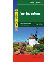 Road Maps Spain Fuerteventura, Straßen- und Freizeitkarte 1:100.000, freytag & berndt Freytag-Berndt und Artaria