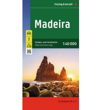 Straßenkarten Portugal Madeira, Straßen- und Freizeitkarte 1:40.000, freytag & berndt KOMPASS freytag & berndt