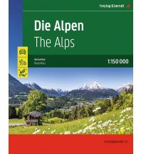 Road Maps Austria Die Alpen, Autoatlas 1:150.000, freytag & berndt Freytag-Berndt und Artaria